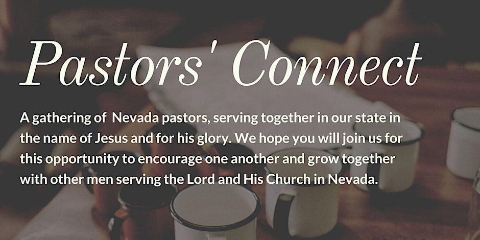 Join us at one of our upcoming Pastors' Connects!